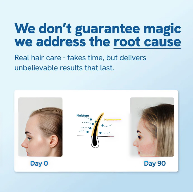 HairGrowth™ – Roller sérum pour la pousse des cheveux contre la chute, pour une chevelure fortifiée [1 + 1 Gratuit]