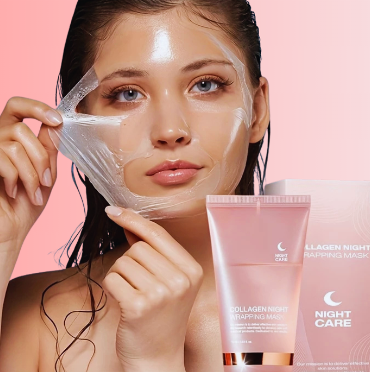 CollaGlow™ – Pour une peau fraîche, lisse et soignée au réveil – sans résidus [1 + 1 Gratuit]