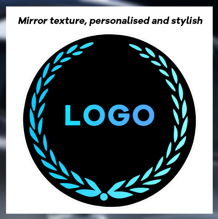 LumiBadge™ – Lumière logo LED pour voiture offrant style et look unique [50 % de réduction]