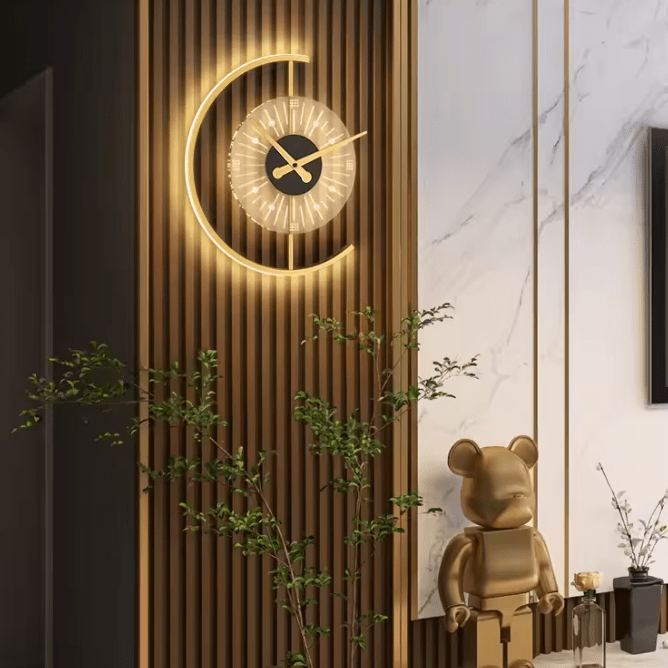 Horloge murale LED avec éclairage – affichage de l'heure moderne pour chaque pièce