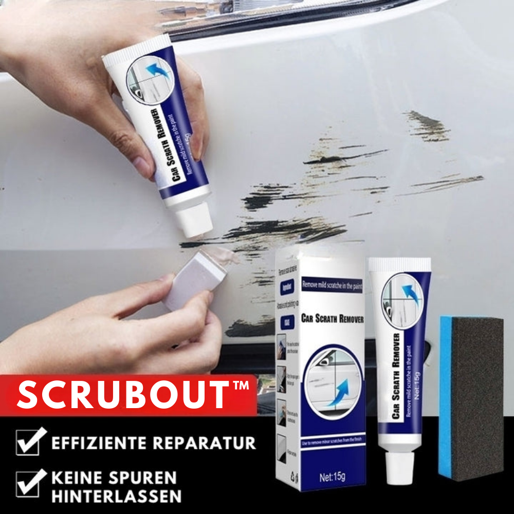 ScrubOut™ – Pâte efficace pour enlever les rayures de voiture [1 + 1 Gratuit]