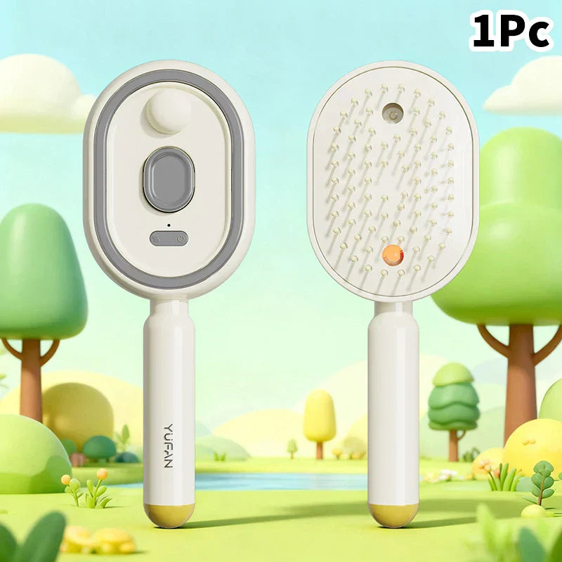 Brosse Démêlante Vaporisante Sans Fil – Démêler et Hydrater