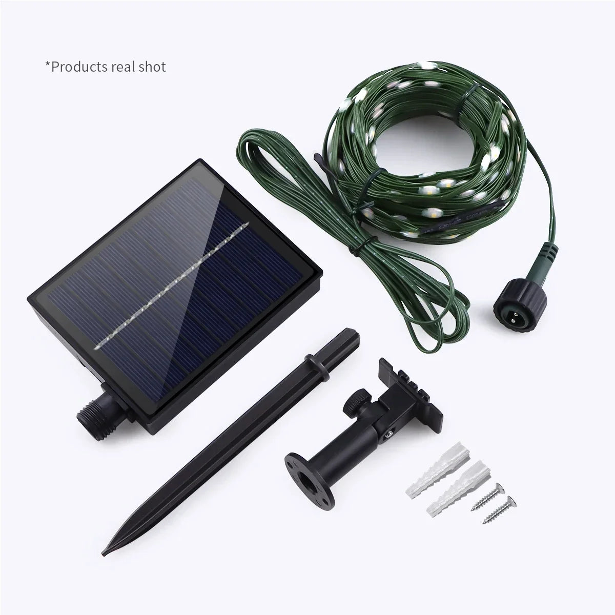 Guirlande Solaire 100M – 800 LEDs avec Télécommande & 8 Modes