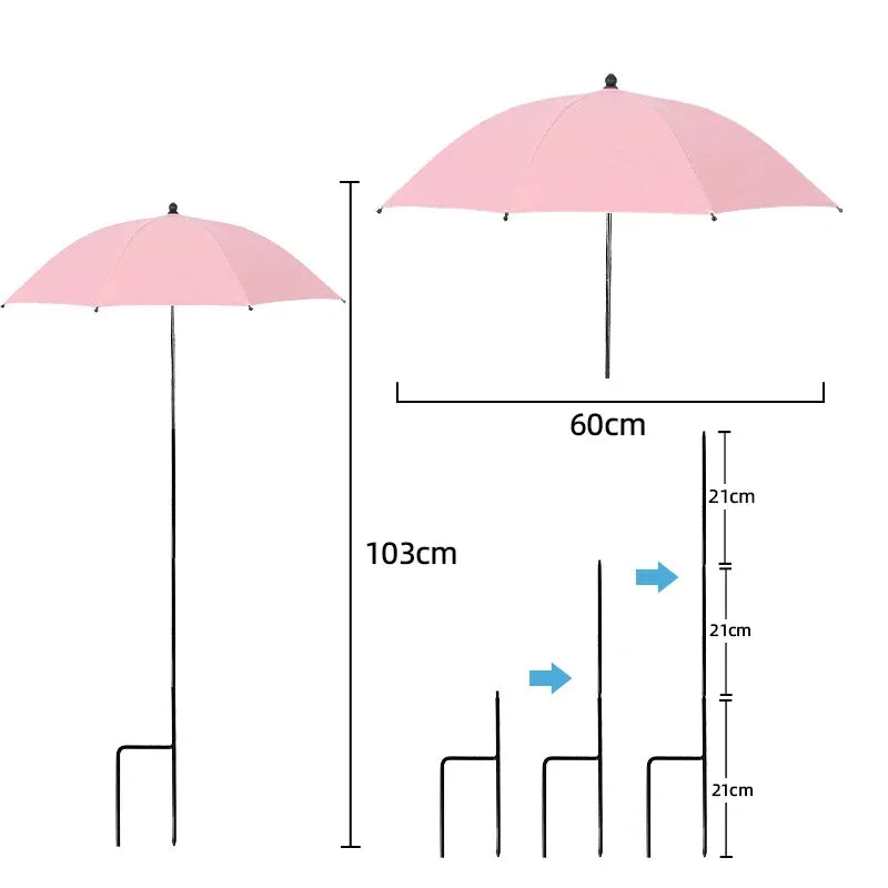 Parasol de Protection pour Plantes – Anti-UV Réglable 60 cm
