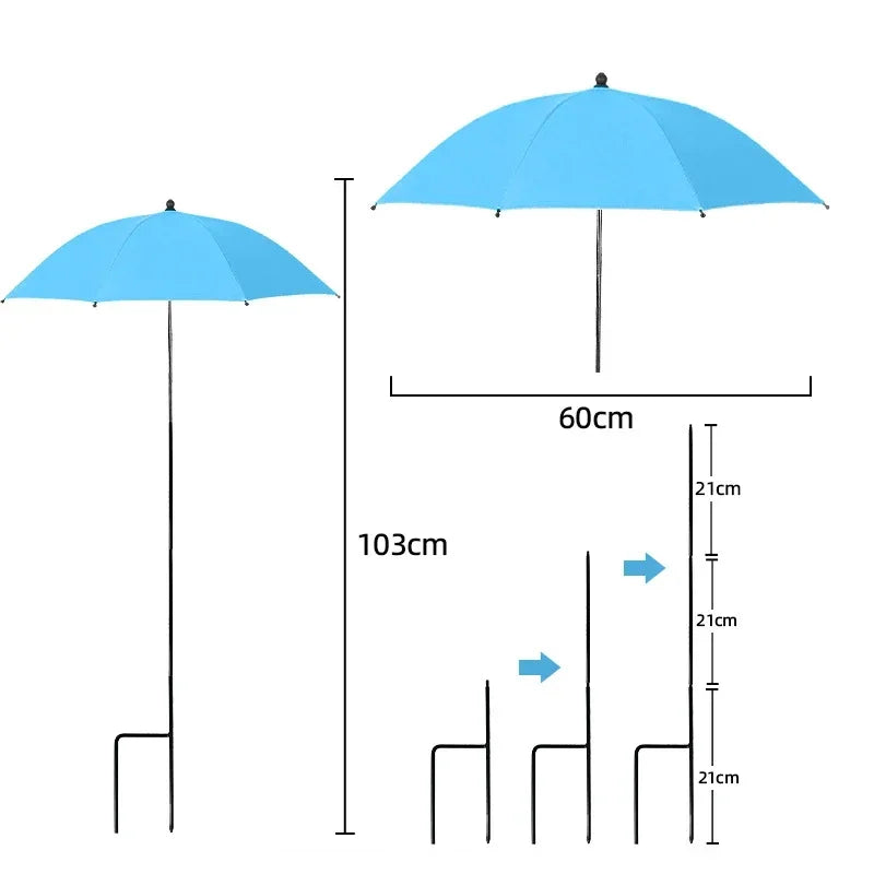 Parasol de Protection pour Plantes – Anti-UV Réglable 60 cm
