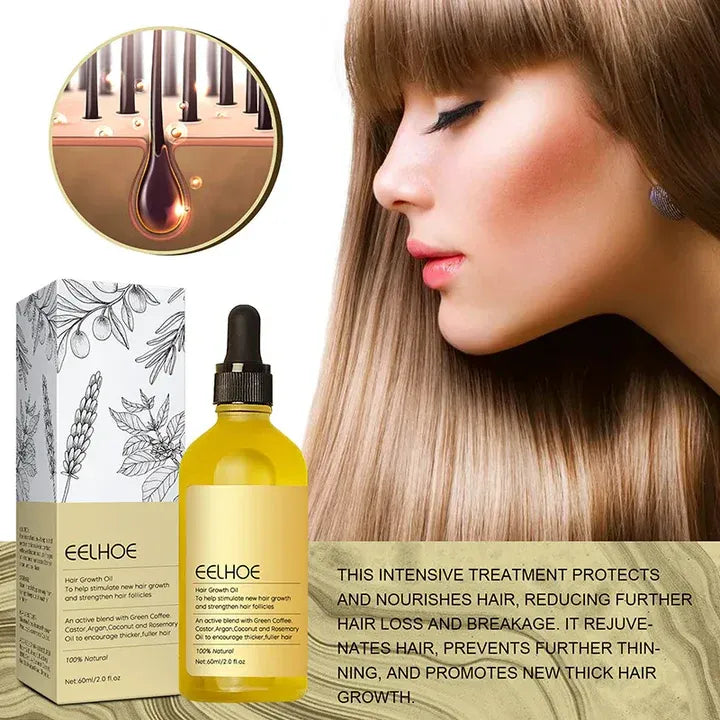 Jairy™ - Huile essentielle pour la pousse des cheveux [1 + 1 Gratuit]