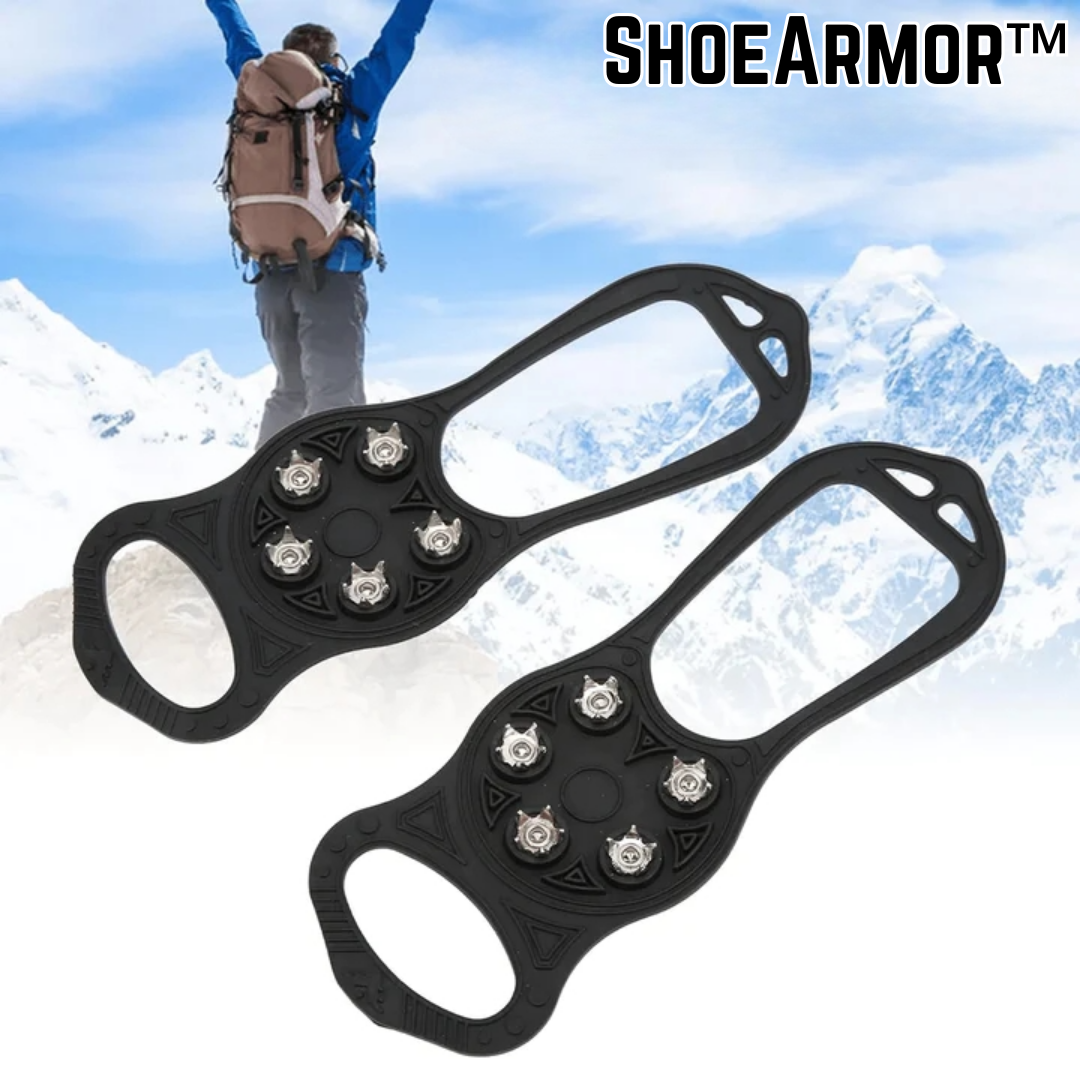 Crampons antidérapants pour chaussures – Traction sur glace et neige