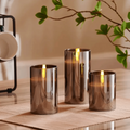 Bougies LED vacillantes avec effet flamme réaliste