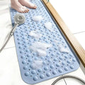 Tapis de bain antidérapant avec ventouses pour baignoire et douche