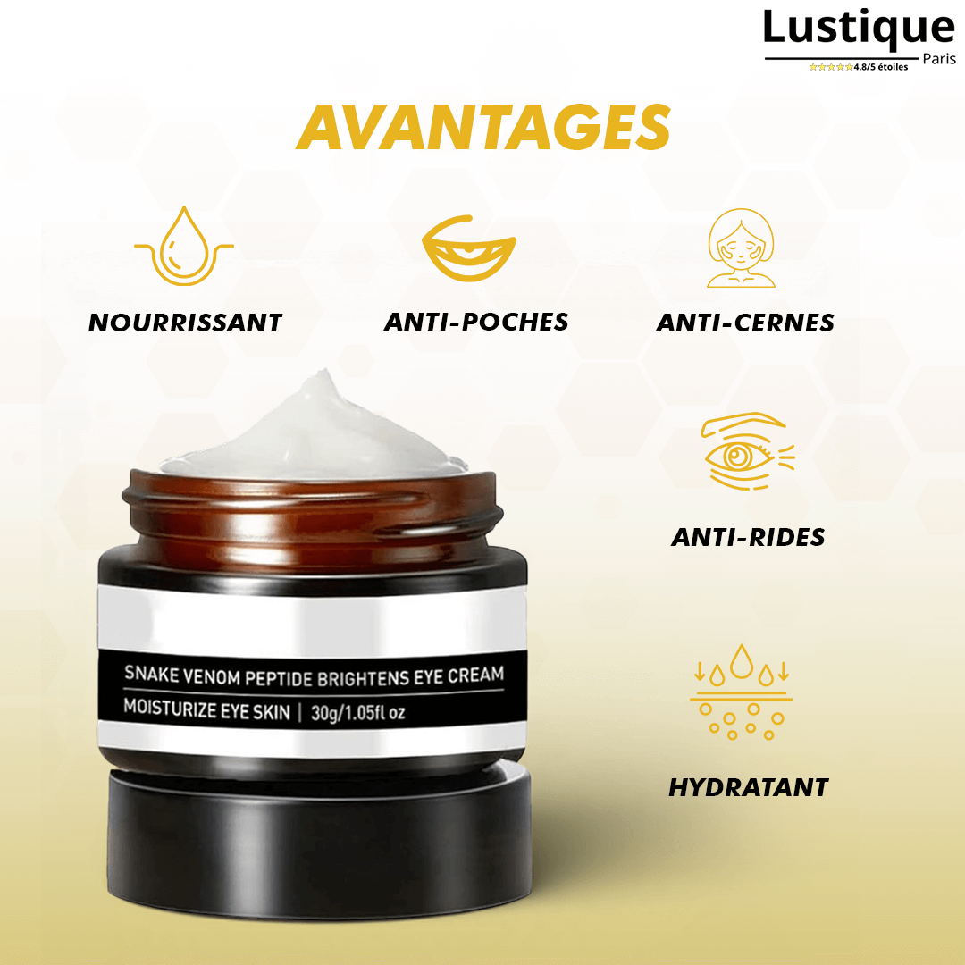 Crème Contour des Yeux Lissante et Hydratante pour un Regard Reposé