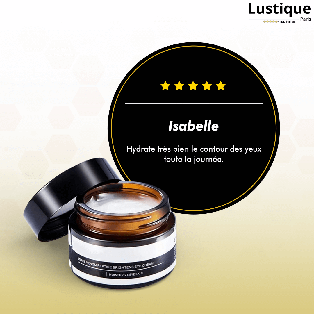 Crème Contour des Yeux Lissante et Hydratante pour un Regard Reposé