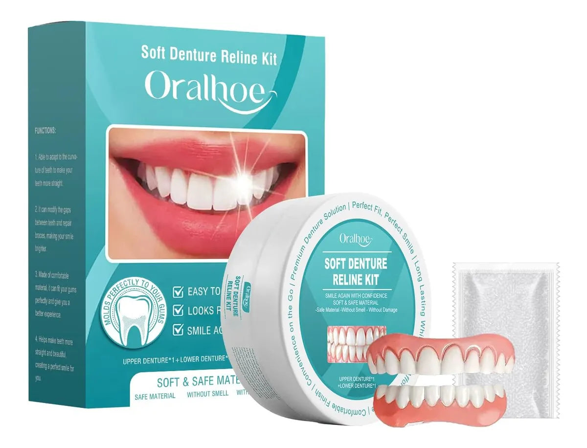 Prothèse Dentaire en Silicone Souple – Maintien Confortable Sans Colle