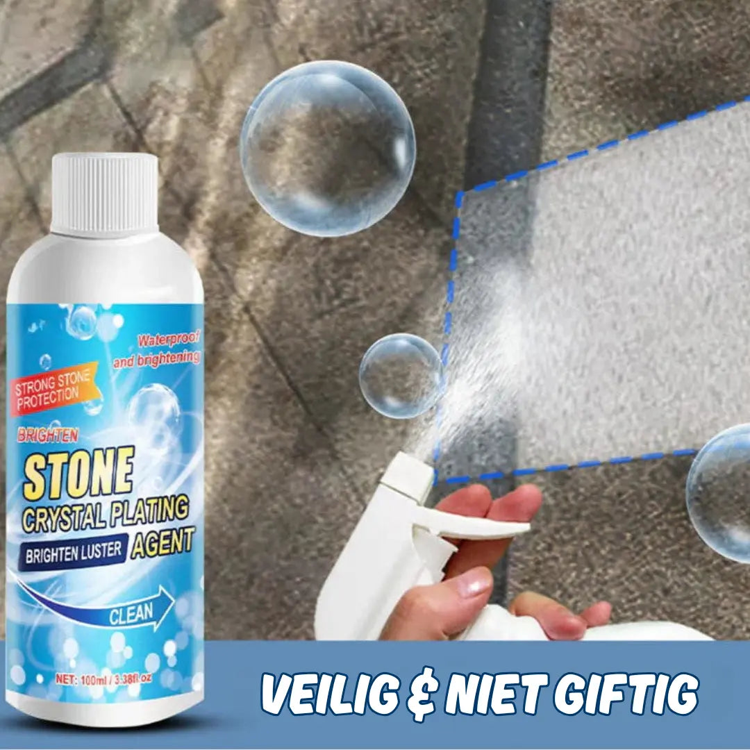 Nettoyant Pierre Naturelle – Doux & Biodégradable pour Granit, Marbre & Ardoise