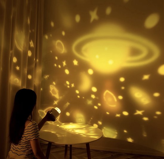 Projecteur d'étoiles veilleuse pour enfants avec musique et minuterie