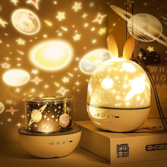 Projecteur d'étoiles veilleuse pour enfants avec musique et minuterie