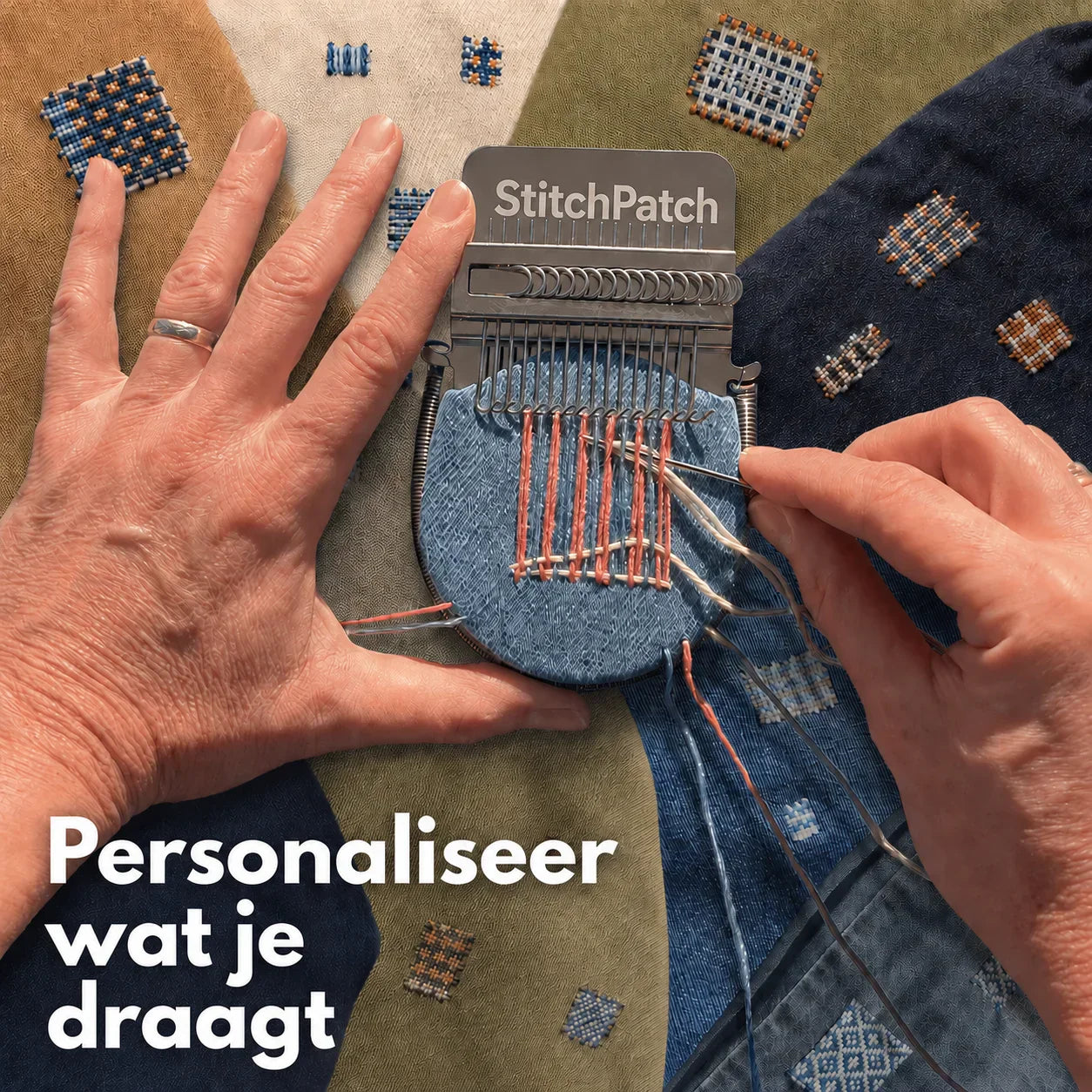 Kit de Réparation Textile Patch Décoratif pour Vêtements