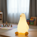 Veilleuse en silicone pour bébés – dimmable avec arrêt automatique