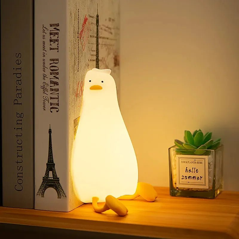 Veilleuse en silicone pour bébés – dimmable avec arrêt automatique