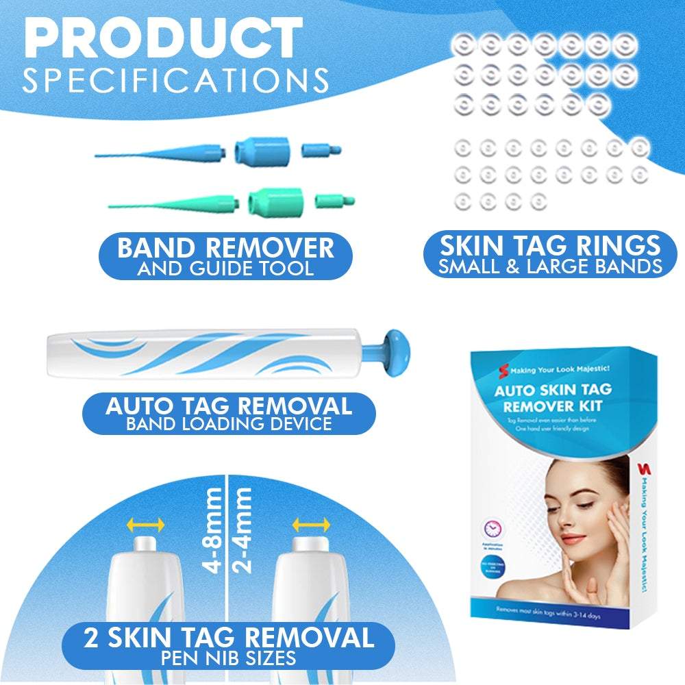 Kit d'élimination des verrues filiformes – Action ciblée pour une peau lisse