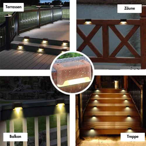 Lampes Solaires Mini-LED pour Jardin, Terrasse et Allée