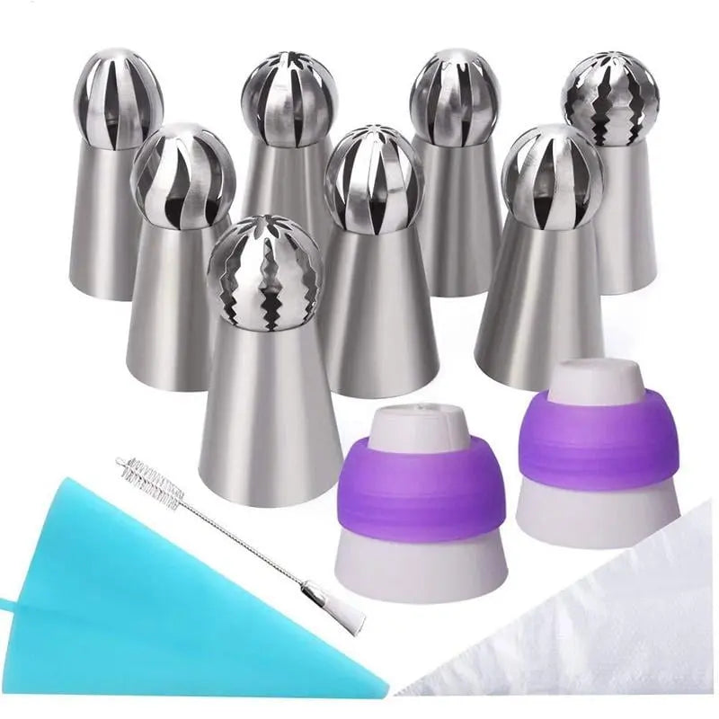 CakeOver™ – Set de décoration de gâteaux en acier inoxydable [4 + 4 Gratuit]