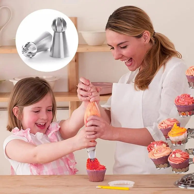 CakeOver™ – Set de décoration de gâteaux en acier inoxydable [4 + 4 Gratuit]