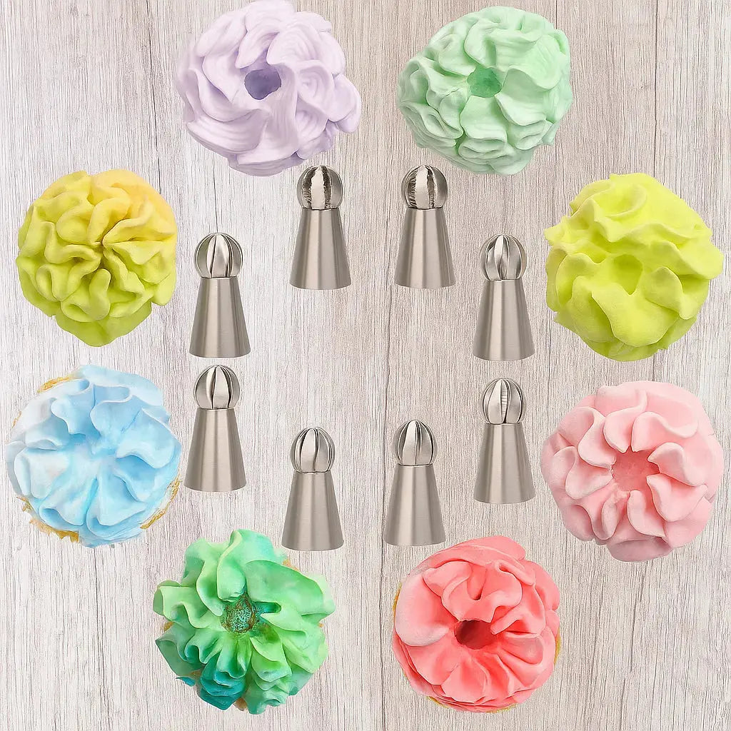 CakeOver™ – Set de décoration de gâteaux en acier inoxydable [4 + 4 Gratuit]