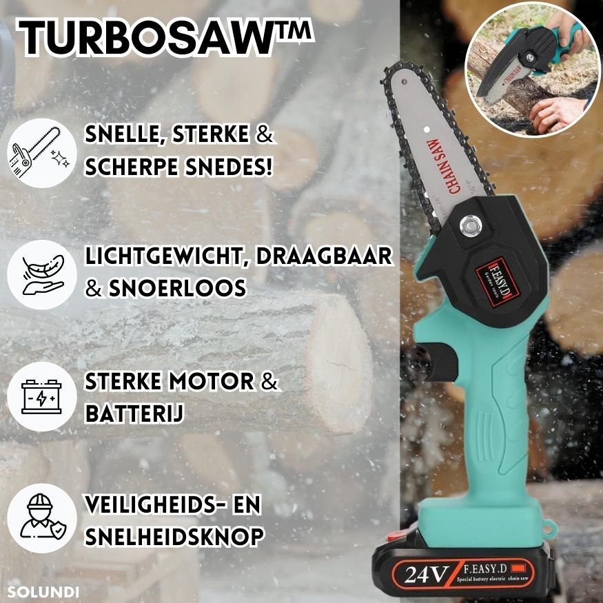 Tronçonneuse sans fil compacte pour jardinage et bricolage