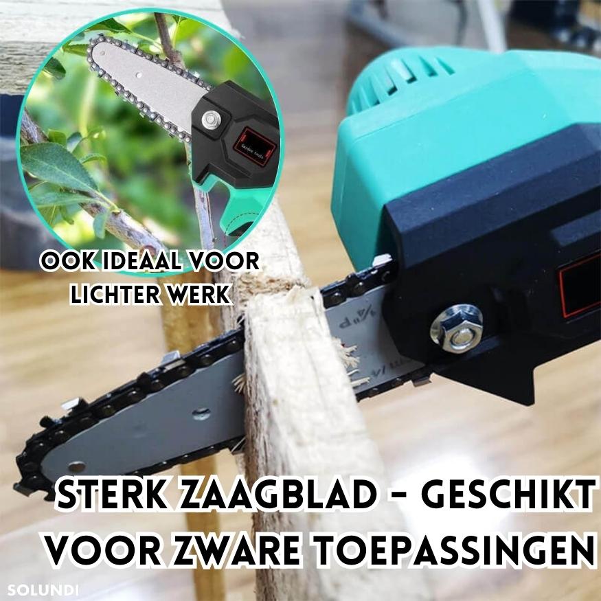 Tronçonneuse sans fil compacte pour jardinage et bricolage