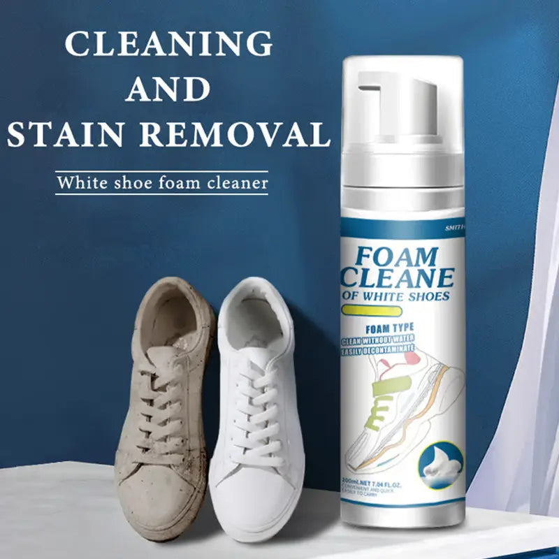 FoamClean™ – Nettoyant moussant universel pour chaussures [50 % de réduction]
