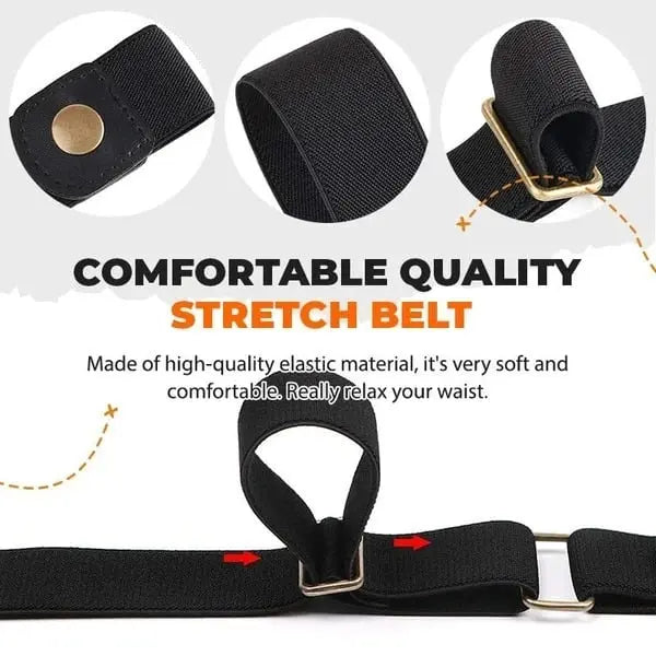 InvisBelt™ – Ceintures taille invisibles et élastiques sans boucle [50 % de réduction]