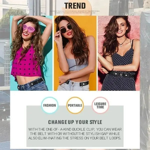 InvisBelt™ – Ceintures taille invisibles et élastiques sans boucle [50 % de réduction]
