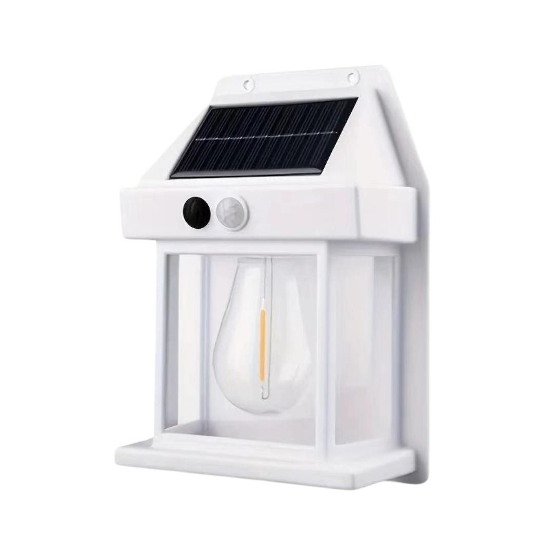 Lampe solaire extérieure avec détecteur de mouvement – sans fil et résistante aux intempéries