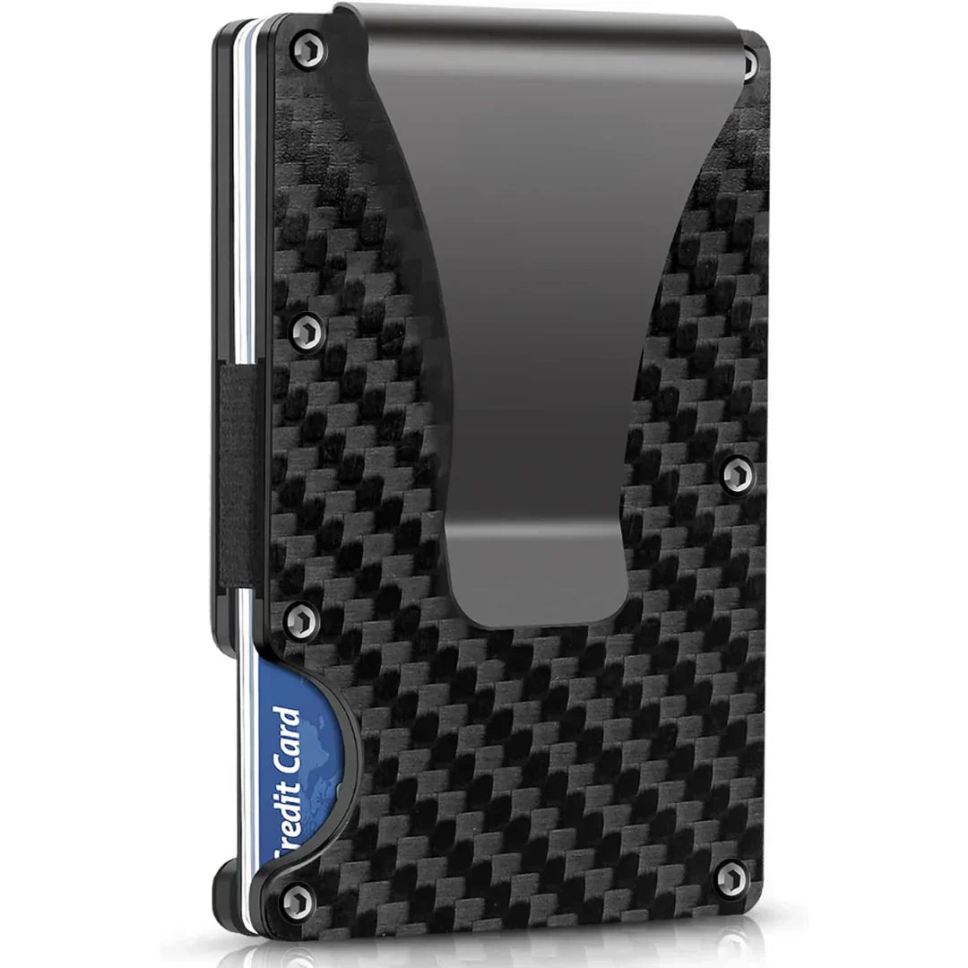 Porte-cartes Aluminium Ultracompact avec Protection RFID Intégrée