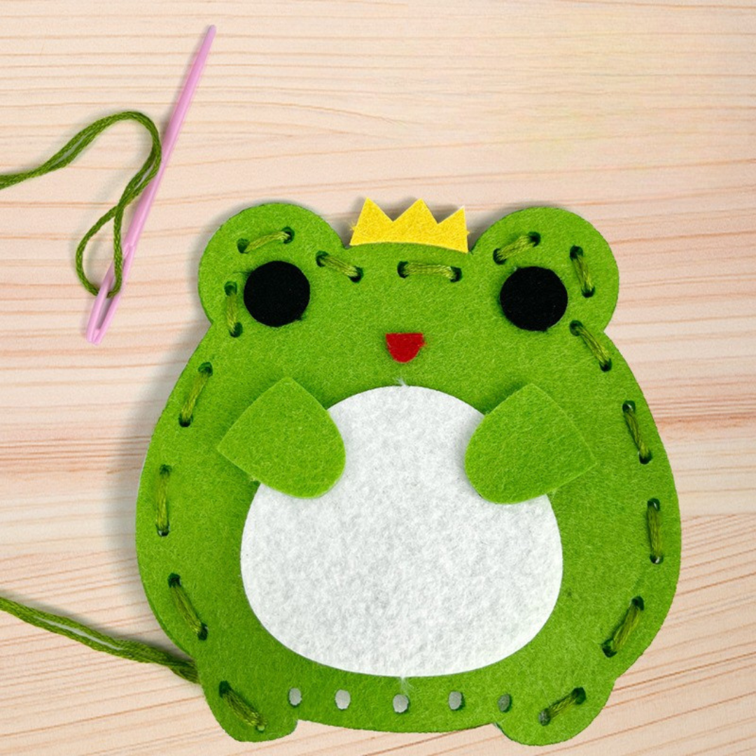 Kit de couture en feutre pour enfants – Animaux à coudre dès 6 ans