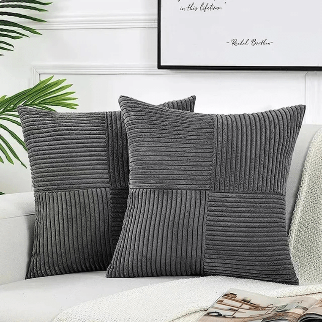 Coussin décoratif 45x45 cm pour canapé et lit – doux et moderne