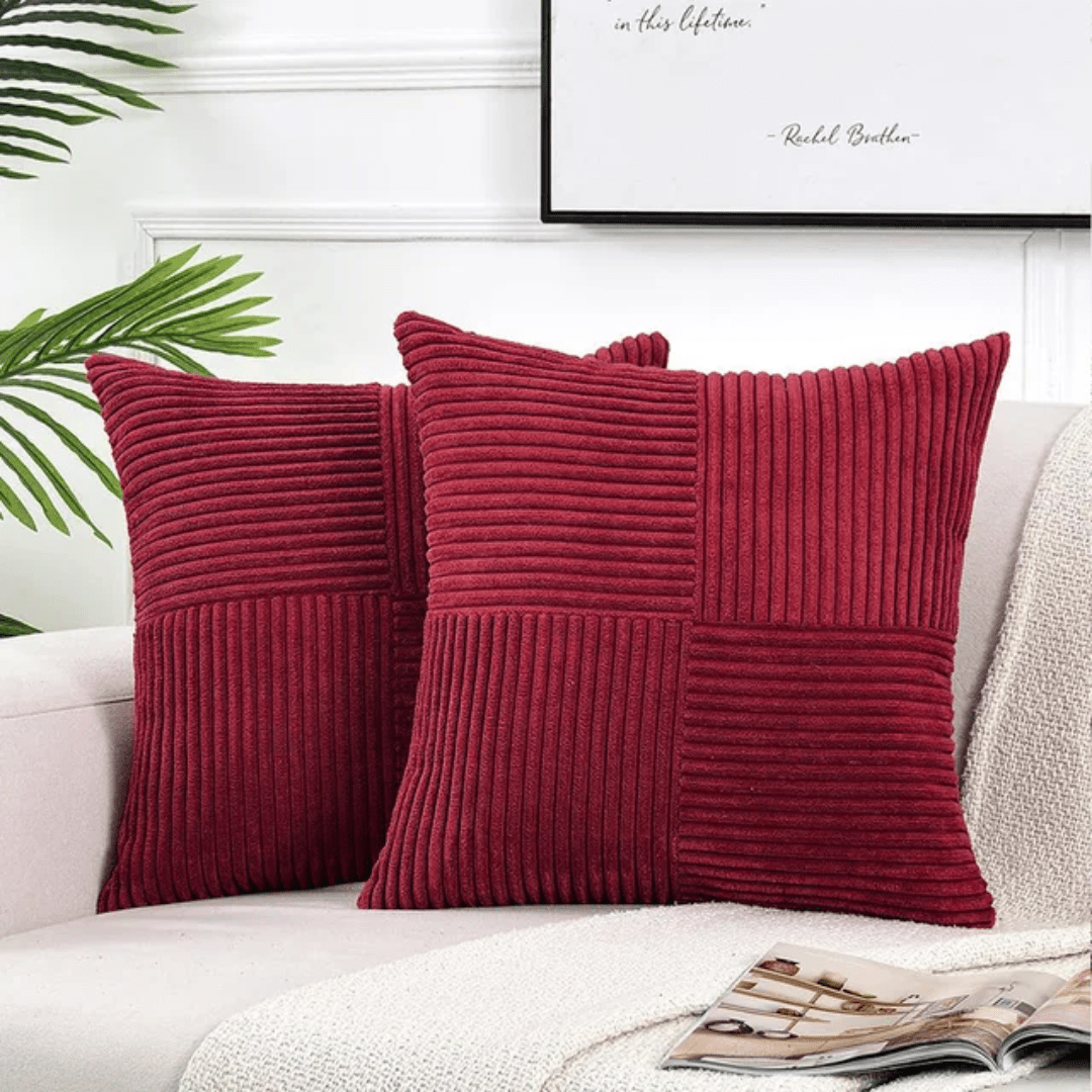 Coussin décoratif 45x45 cm pour canapé et lit – doux et moderne