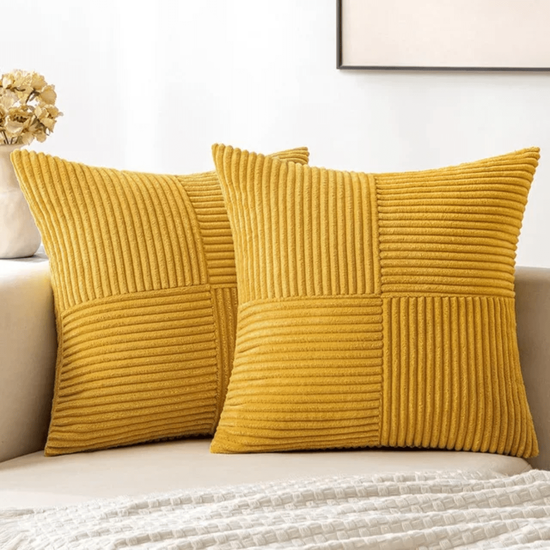 Coussin décoratif 45x45 cm pour canapé et lit – doux et moderne