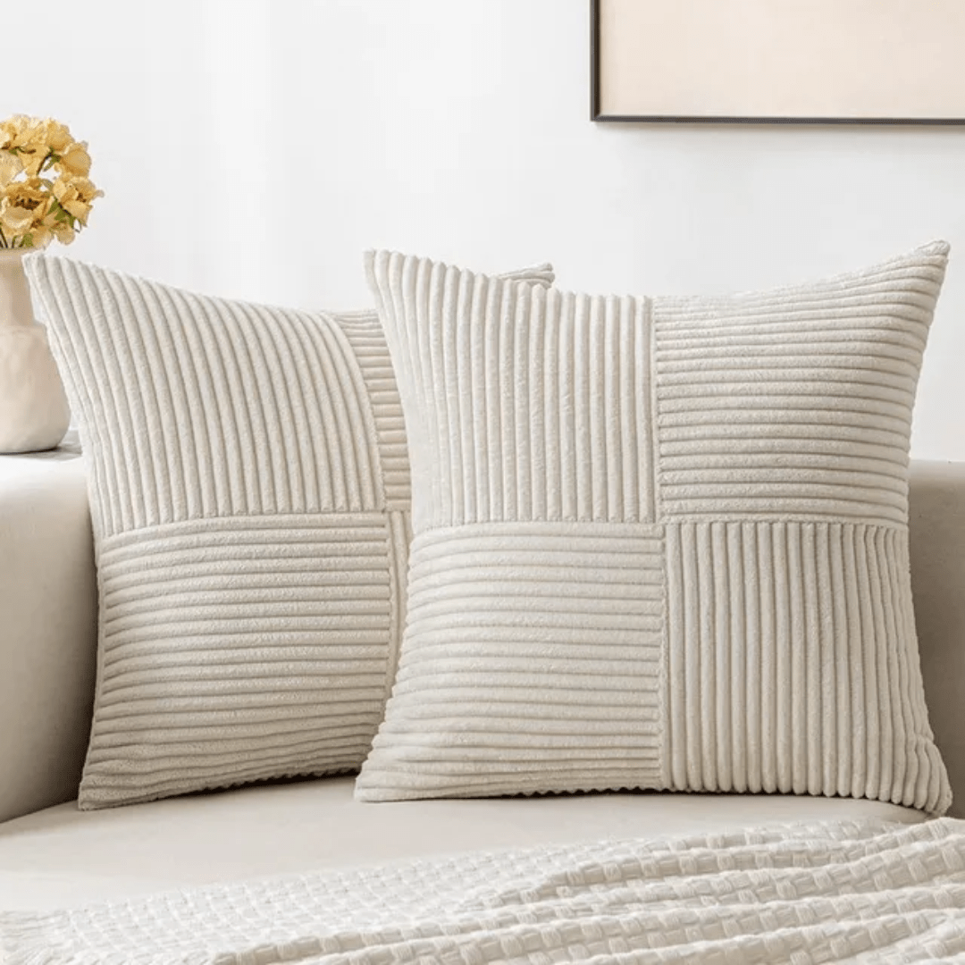 Coussin décoratif 45x45 cm pour canapé et lit – doux et moderne
