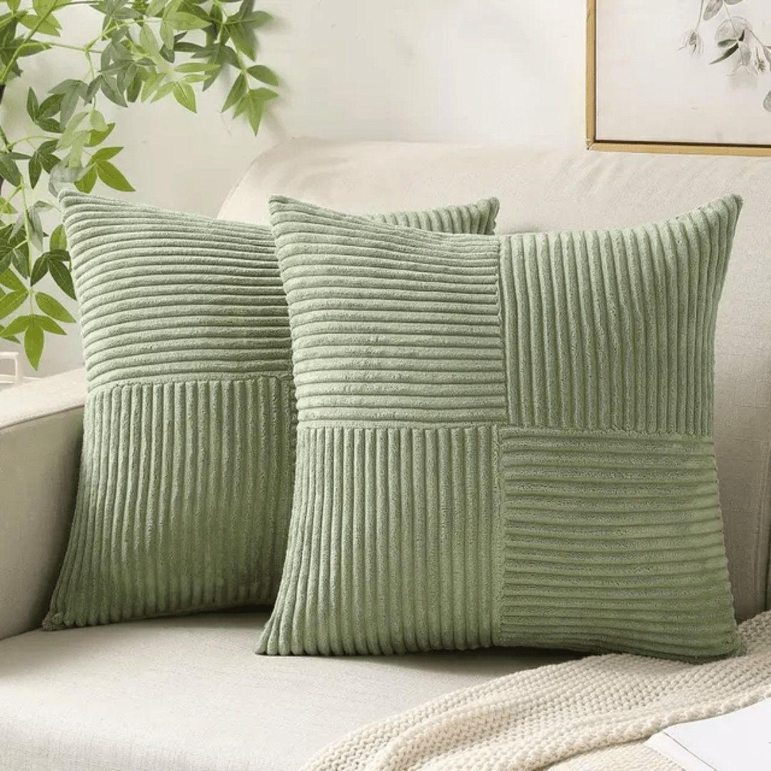Coussin décoratif 45x45 cm pour canapé et lit – doux et moderne