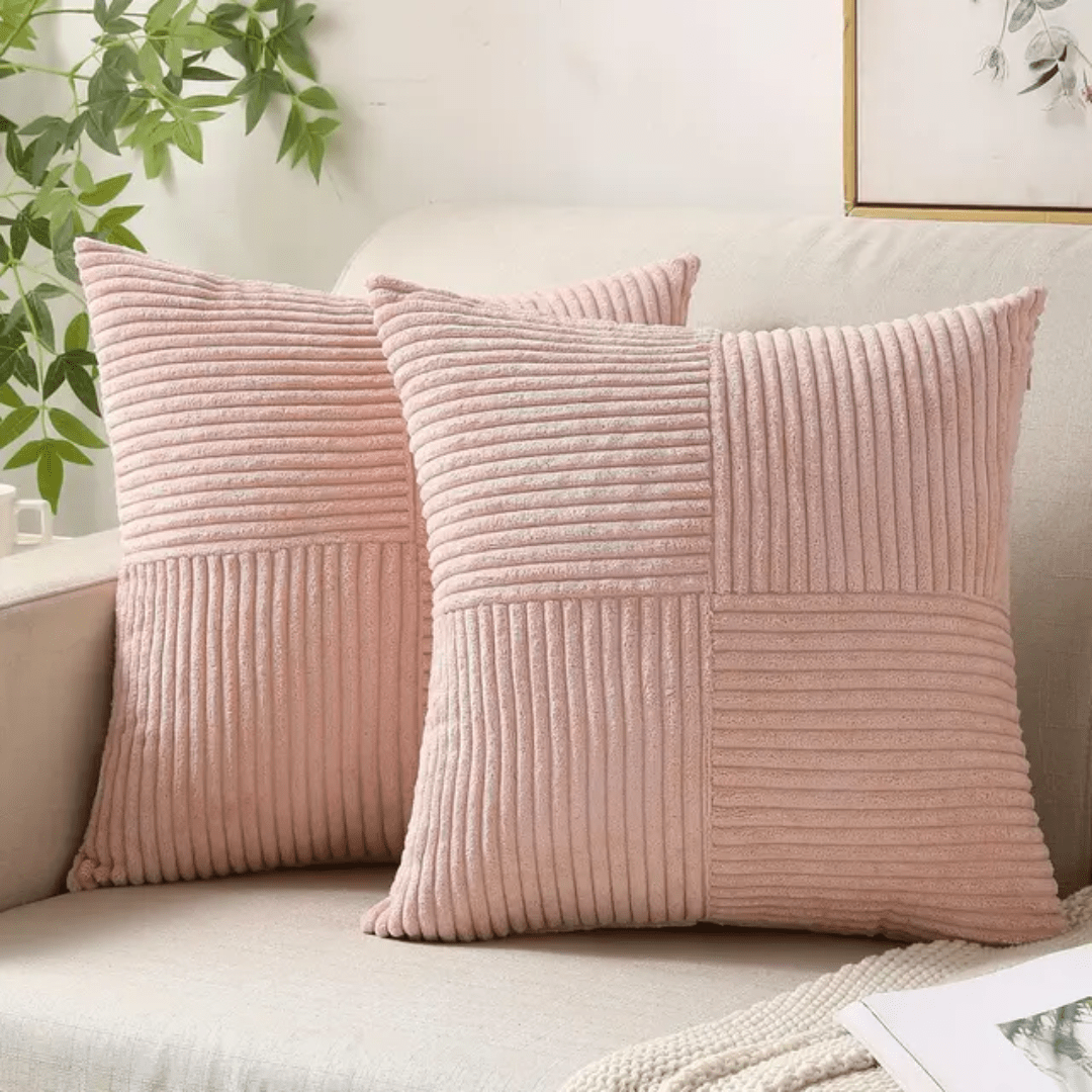 Coussin décoratif 45x45 cm pour canapé et lit – doux et moderne