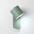 Applique murale cylindrique orientable avec rotation 180° pour lecture