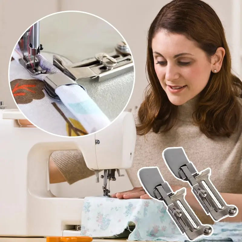 SewFoot™ – Pied ourleur réglable pour des finitions de couture précises et nettes [1 + 1 Gratuit]