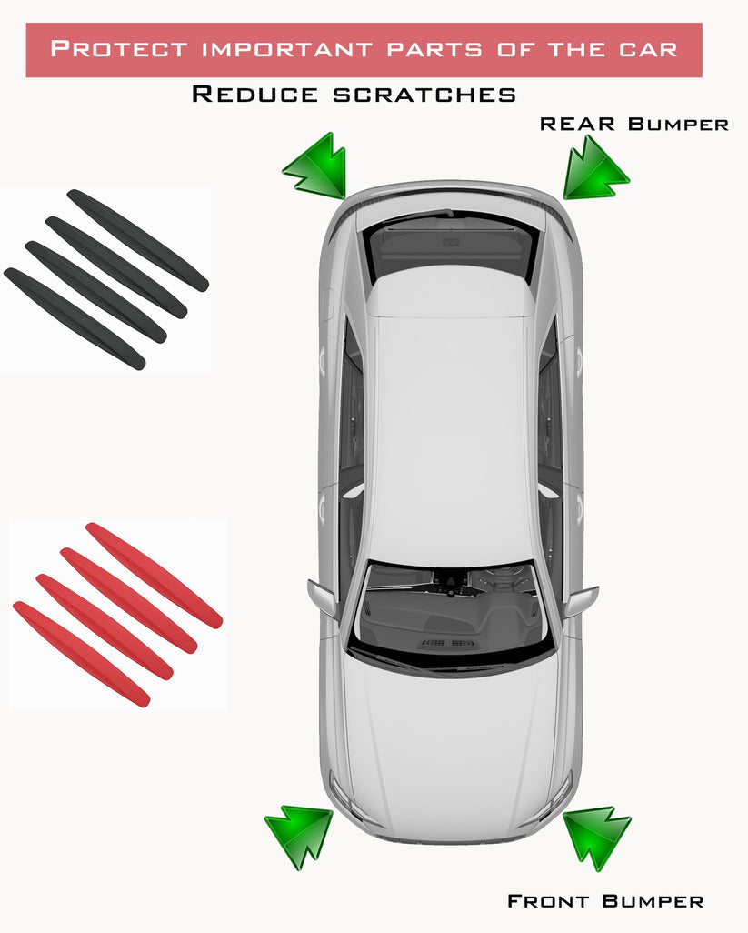 Bande de Protection Portière Voiture en PVC – Anti-Rayures Pare-Chocs
