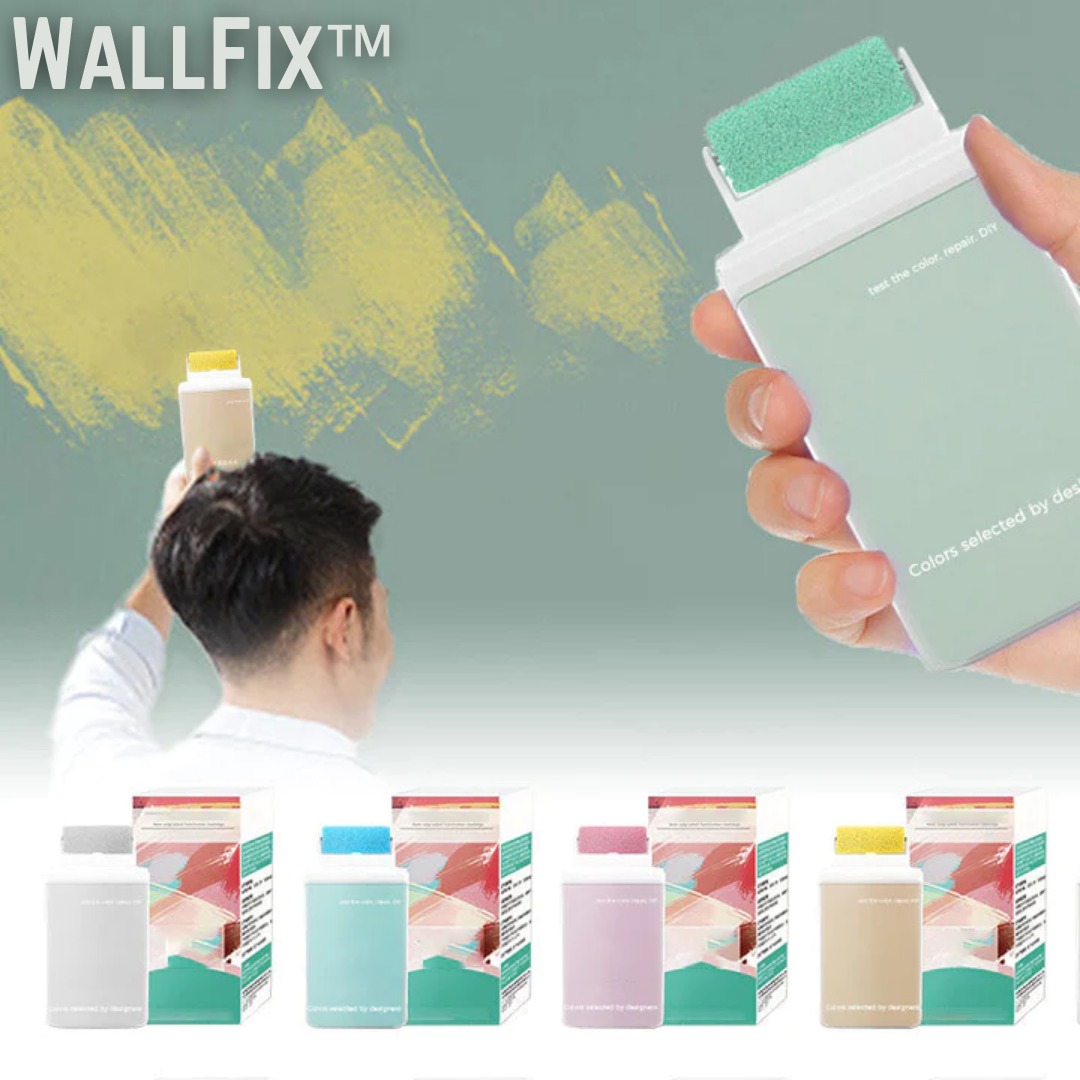 WallFix™ – Brosse à rouleau pour réparation murale [1 + 1 Gratuit]