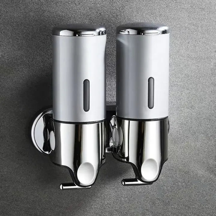 Distributeur de savon mural en acier inoxydable – compact et élégant