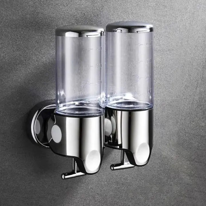 Distributeur de savon mural en acier inoxydable – compact et élégant