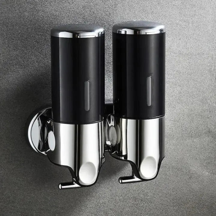 Distributeur de savon mural en acier inoxydable – compact et élégant