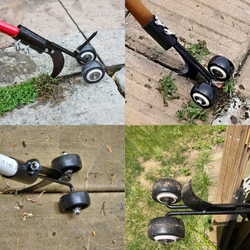 Désherbeur à Rouleau Ergonomique pour Allées et Pavés
