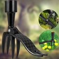 Arrache-mauvaises herbes ergonomique à 5 griffes en aluminium